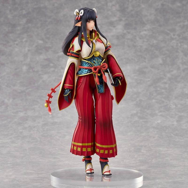 Monster Hunter Rise Statue PVC Minoto the Hub Maiden 26 cm