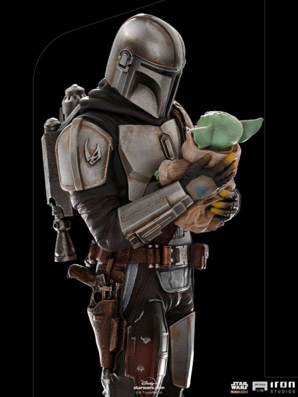 Star Wars The Mandalorian: Mando & Grogu 1/10 Art Scale Statue - Iron Studios