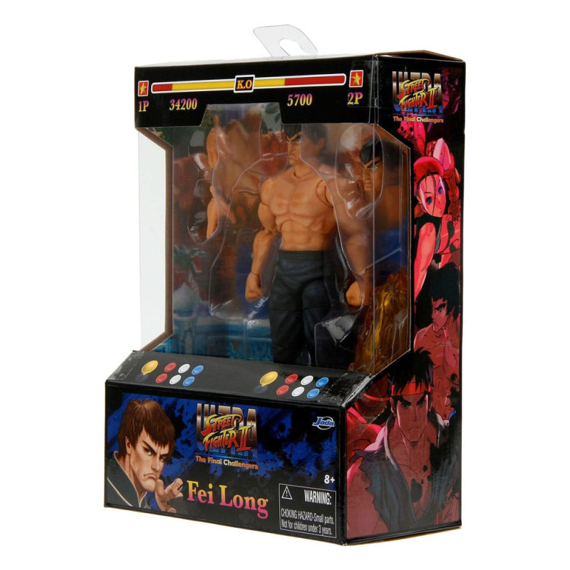 Ultra Street Fighter II: The Final Challengers Action Figure 1/12 Fei-Long 15 cm 2