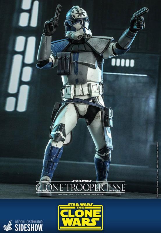 Star Wars The Clone Wars Action Figure 1/6 Clone Trooper Jesse 30 cm