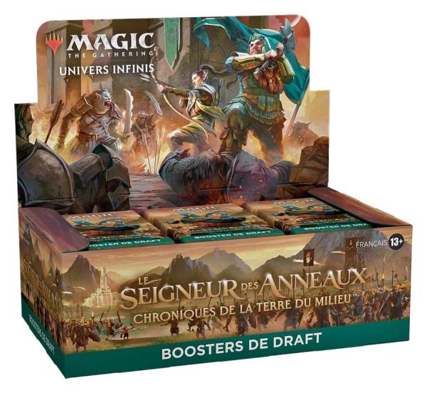 Magic the Gathering Le Seigneur des Anneaux : chroniques de la Terre du Milieu Draft Booster Display