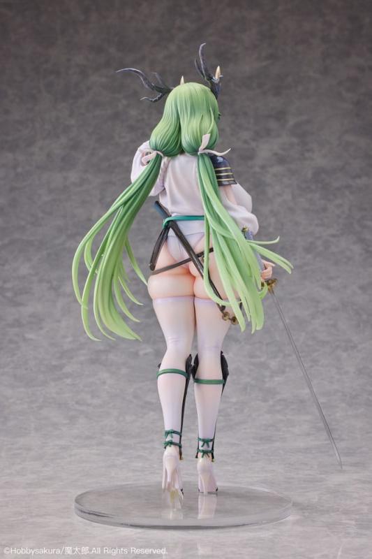 Original Character PVC Statue 1/6 Dokuganryu-chan Illustrated by Mataro Deluxe Edition 30 cm