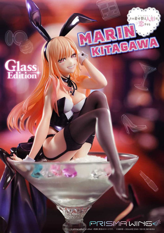 My Dress-Up Darling Prisma Wing PVC Statue 1/7 Marin Kitagawa Glass Edition 29 cm 1