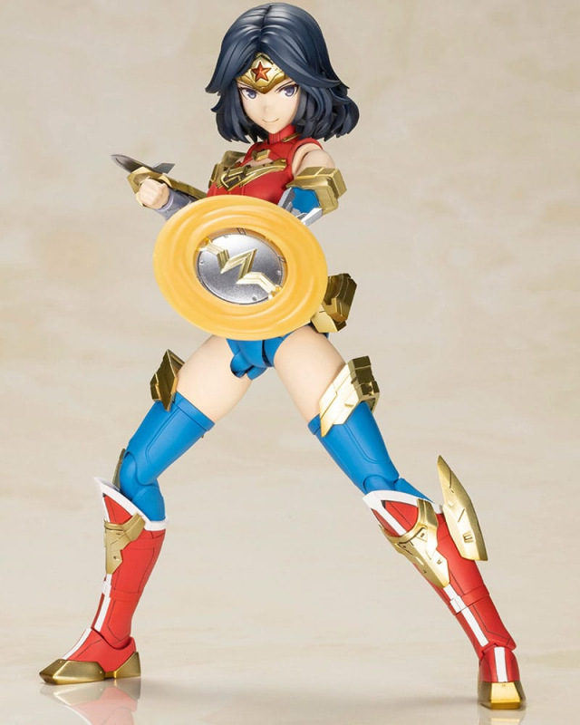 DC Comics Cross Frame Girl Plastic Model Kit Wonder Woman Humikane Shimada Ver. 16 cm 5