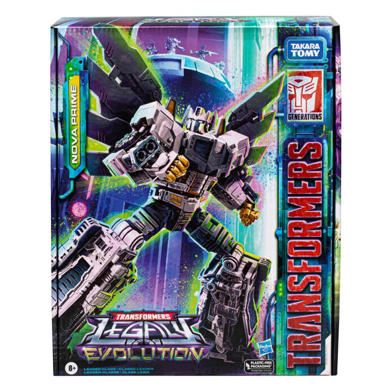Transformers Generations Legacy Evolution Leader Class Action Figure Nova Prime 18 cm 6