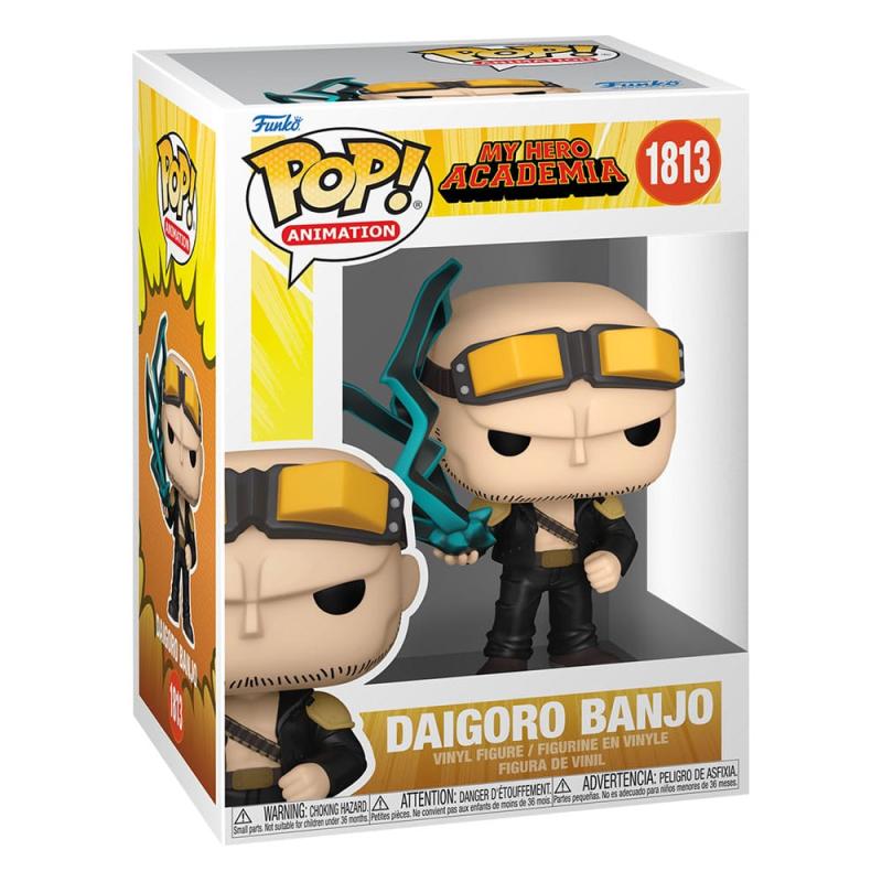 My Hero Academia POP! Movies Vinyl Figure Daigoro Banjo(BkWhp) Exclusive 9 cm 1