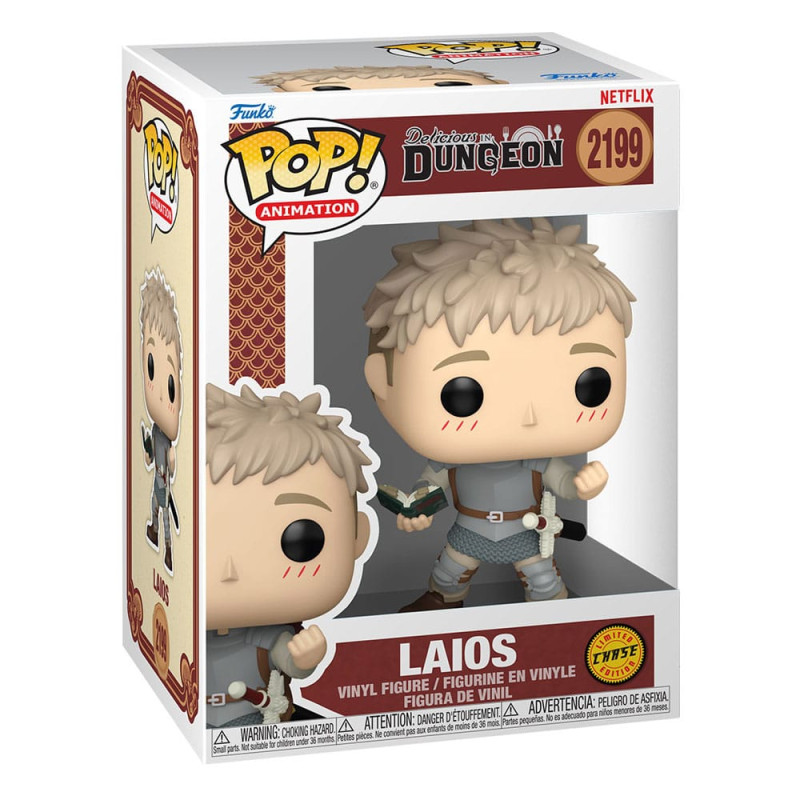 Delicious in Dungeon POP! Animation Vinyl Figures Laios with Chase 9 cm Assortment (6) 4