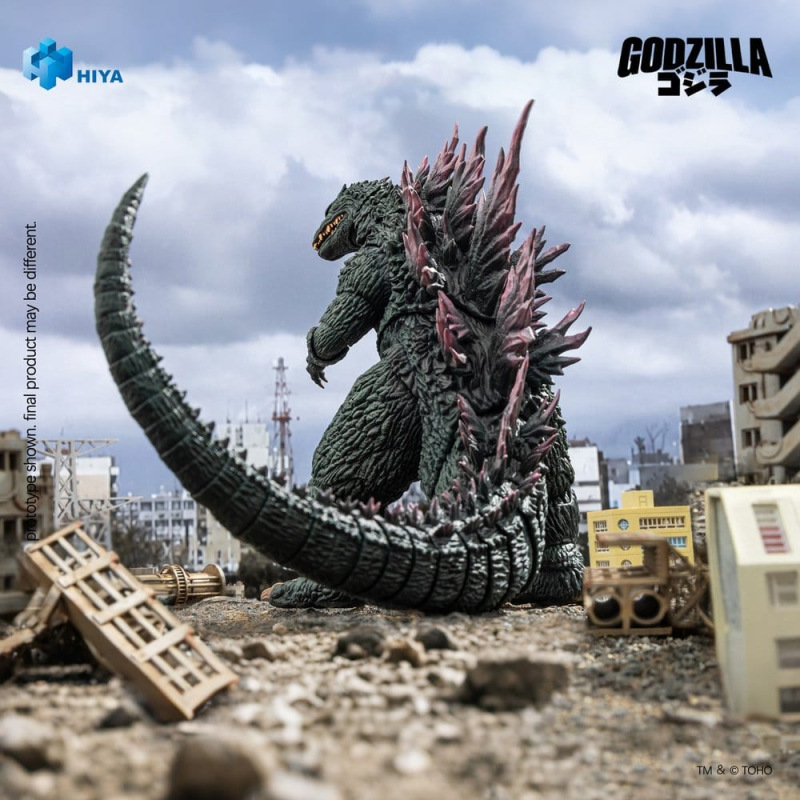 Godzilla vs. Megaguirus (2000) Exquisite Basic Series Action Figure Godzilla 18cm 4