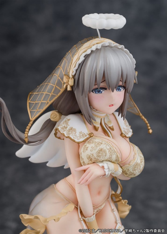 Uzaki-chan Wants to Hang Out! PVC Statue 1/7 Tsuki Uzaki Angel Ver. 19 cm 6