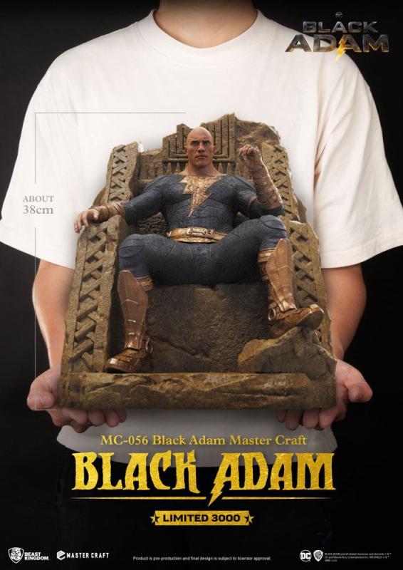 Black Adam: Black Adam 38 cm Master Craft Statue - Beast Kingdom Toys