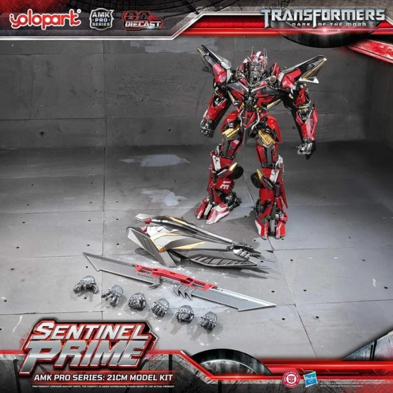 Transformers: Dark of the Moon AMK PRO Series Plastic Model Kit Sentinel Prime 21 cm 4