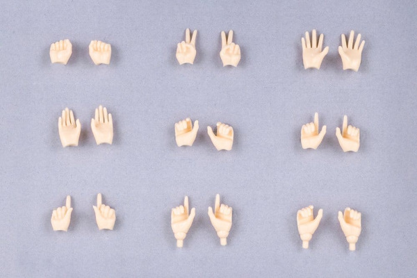 Megami Device M.S.G 09 Accessory Set 1/1 Hand Set Skin Color A 1