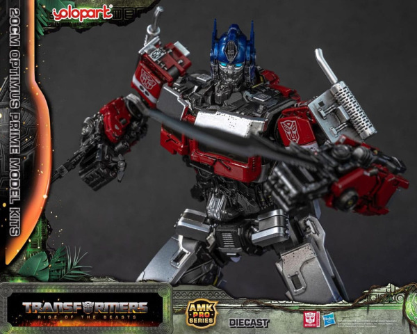 Transformers: Rise of the Beasts AMK Pro Series Plastic Model Kit Optimus Prime (Oversea Version) 20 5