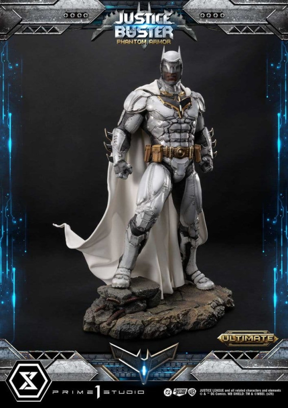 DC Comics Ultimate Museum Masterline Statue Justice Buster: Phantom Armor (Design By Josh Nizzi) Ult 12
