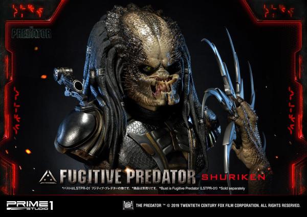 Predator 2018 Bust 1/1 Fugitive Predator Shuriken 65 cm