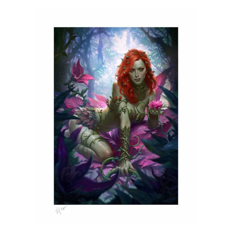 DC Comics: Poison Ivy 46 x 61 cm Art Print - Sideshow Collectibles
