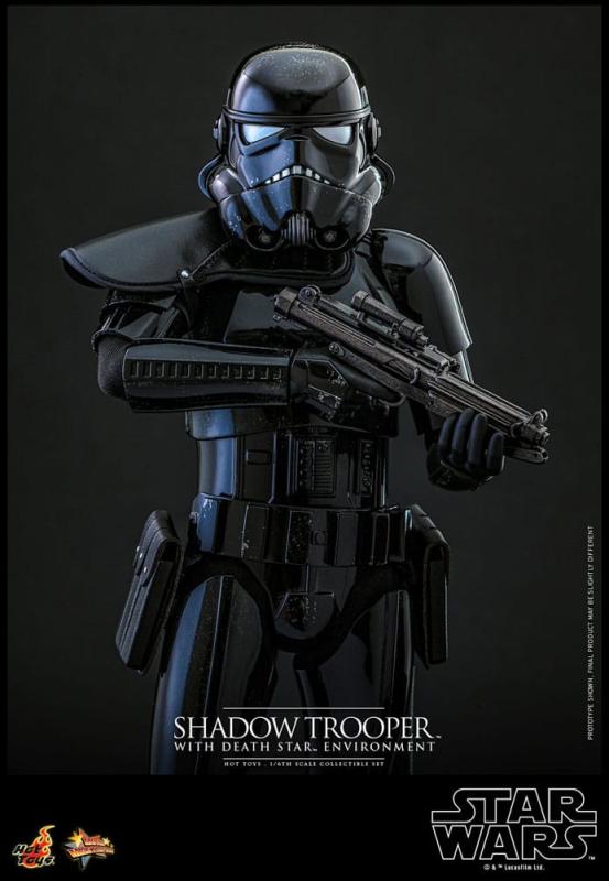 Star Wars Movie Masterpiece Action Figure 1/6 Shadow Trooper with Death Star Environment 30 cm