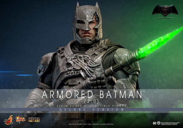 Batman v Superman: Dawn of Justice Movie Masterpiece Action Figure 1/6 Armored Batman 2.0 1