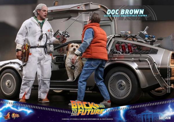 Back To The Future Movie Masterpiece Action Figure 1/6 Doc Brown 30 cm 8