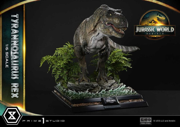 Jurassic World Rebirth Legacy Museum Collection Statue 1/6 Tyrannosaurus Rex 94 cm 4