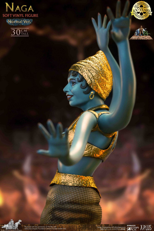 The 7th Voyage of Sinbad Soft Vinyl Statue Ray Harryhausen's Naga (Snake Woman) Deluxe Version 31 cm 9