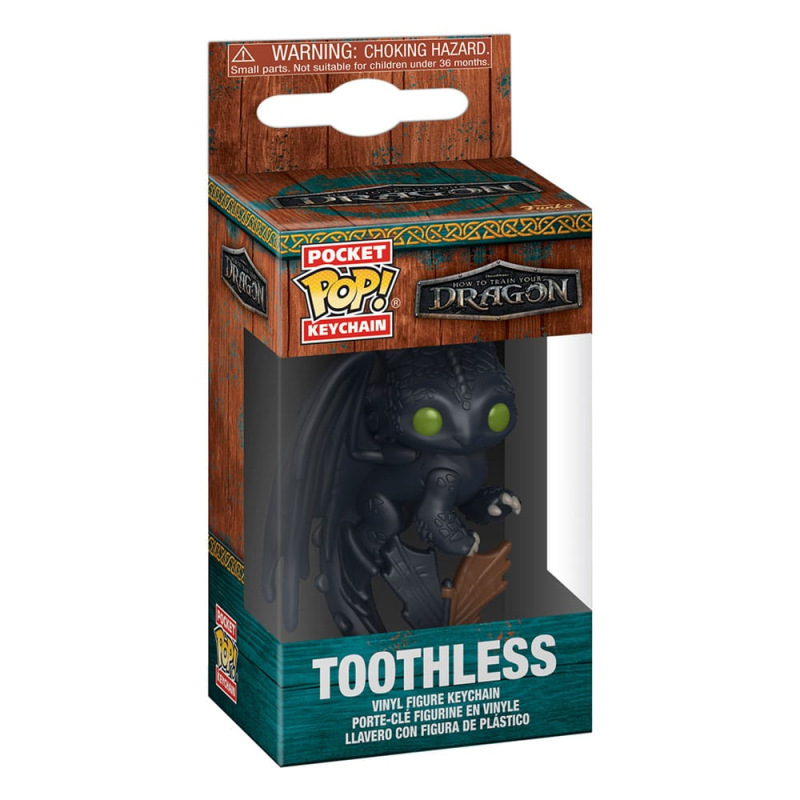 How to Train Your Dragon LAM POP! Vinyl Keychains 4 cm Toothless Display (12) 1