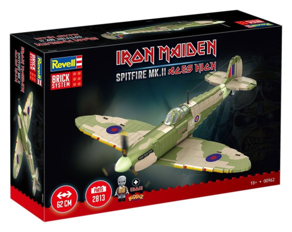 Iron Maiden Brick System Construction Kit Set Spitfire MK.II Aces High 58 cm 3