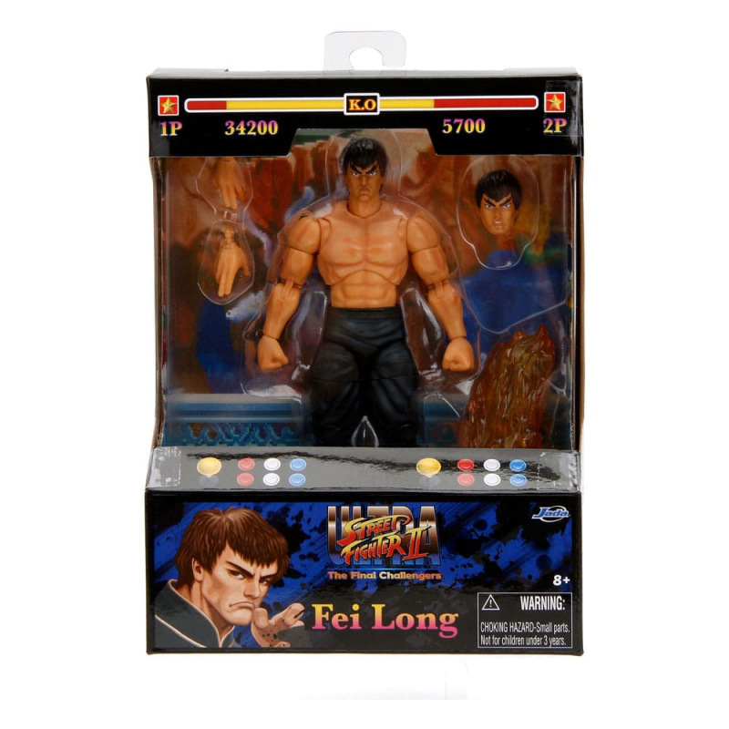 Ultra Street Fighter II: The Final Challengers Action Figure 1/12 Fei-Long 15 cm 4