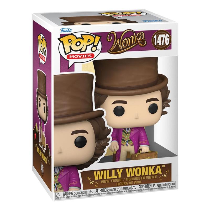 Willy Wonka & the Chocolate Factory POP! Movies Vinyl Figure Willy Wonka 9 cm