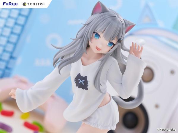 VTuber Tenitol Tall PVC Statue Nachoneko 30 cm 6