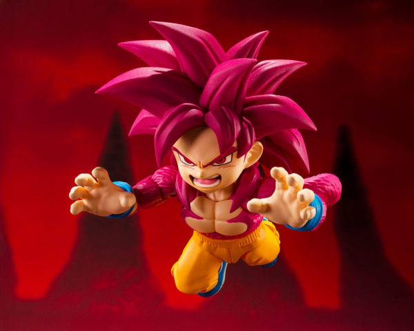 Dragon Ball Daima S.H.Figuarts Action FigureSuper Saiyan Level 4 Son Goku (mini) 8 cm 2