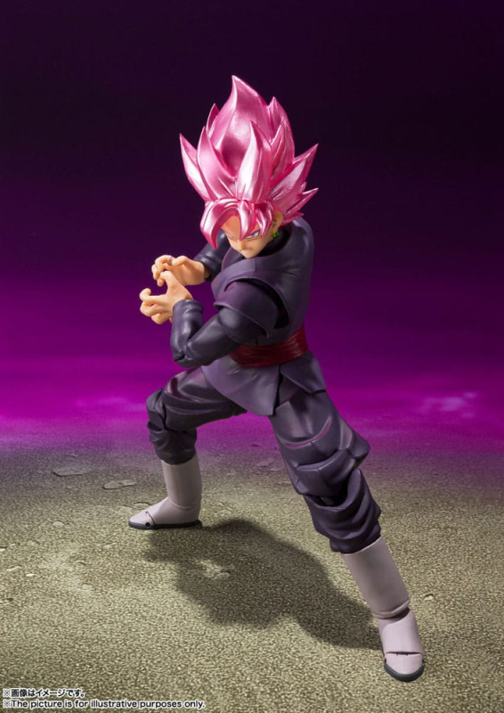 Dragon Ball Super S.H. Figuarts Action Figure Goku Black - Super Saiyan Rose Reissue 14 cm 5