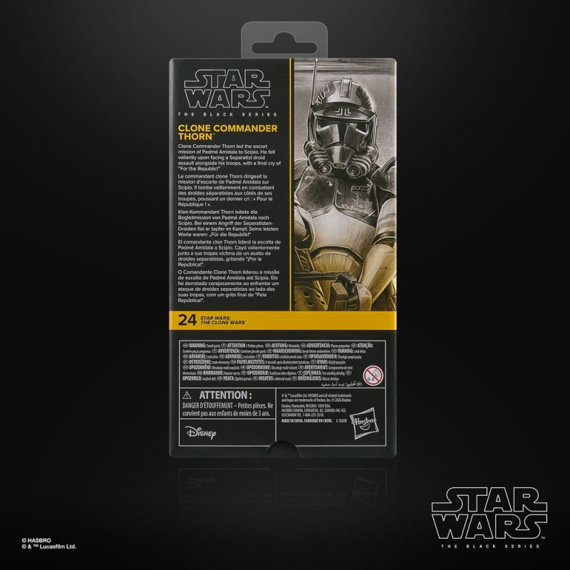 Star Wars: The Clone Wars Black Series Action Figure Clone Commander Thorn 15 cm 3