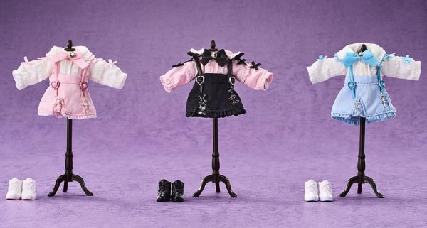 Nendoroid Accessories for Nendoroid Doll Figures Outfit Set: Suspender Skirt Set (Pink & Black)