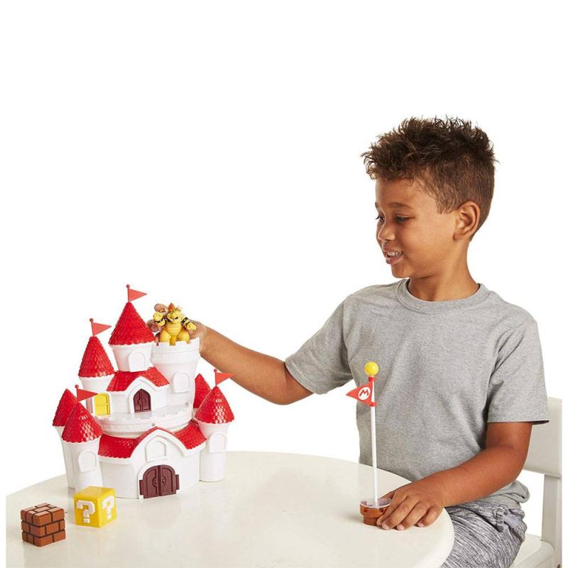 World of Nintendo Playset Super Mario Mushroom Kingdom Castle