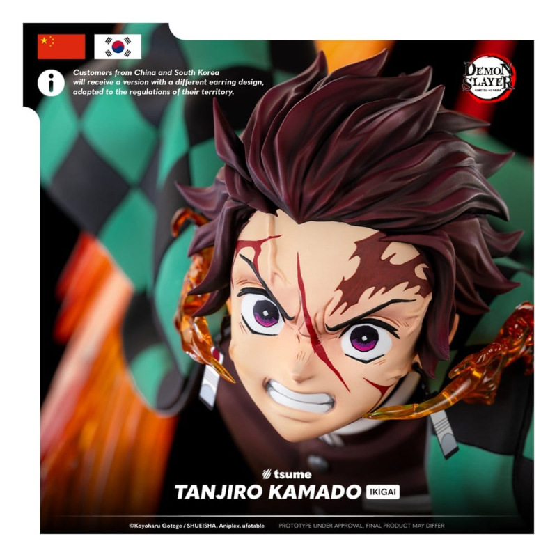 Demon Slayer IKIGAI Figure 1/6 Tanjiro Kamado 44 cm 12
