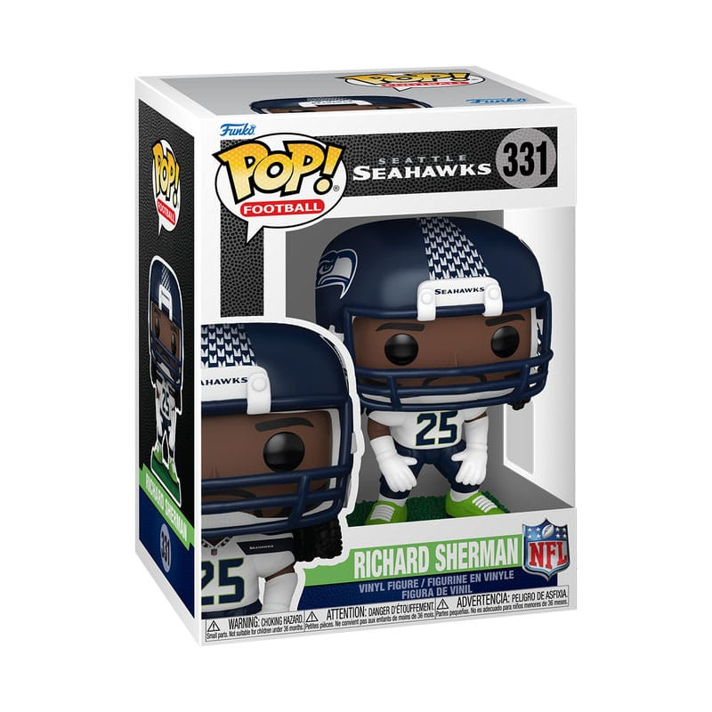 NFL: Legends POP! Sports Vinyl Figure Legends- Richard Sherman(Seahawks) 9 cm 1