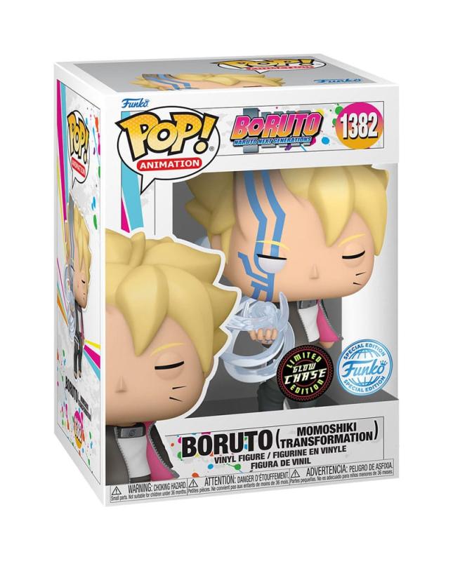 Boruto POP! Animation Vinyl Figure Boruto (Momo Transf) Chase (Glow in the Dark) 9 cm Assortment (6) 1