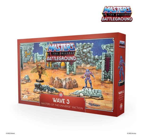 Masters of the Universe: Battleground Miniatures Game Wave 3: Masters of the Universe Faction *Frenc