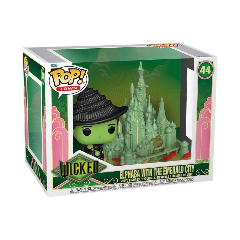 Wicked POP! Town Vinyl Figure Elphaba with the Emerald City 9 cm 1