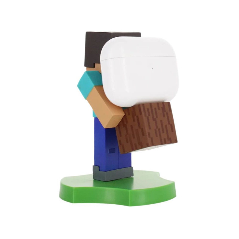 Minecraft Steve Guys Holdems Cable Guys Mini Device Holder and Phone Stand 11cm 2