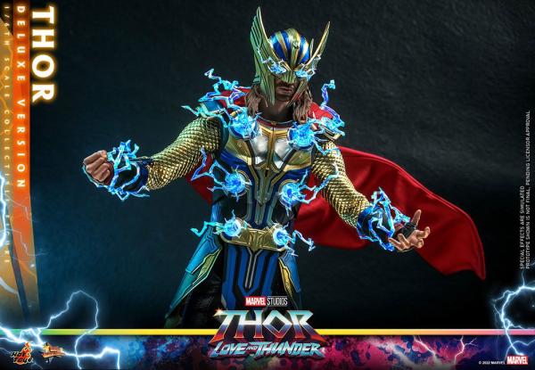 Thor Love and Thunder: Thor (Deluxe Version) 1/6 Masterpiece Action Figure - Hot Toys