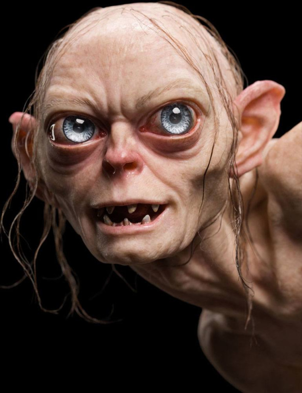 Lord of the Rings Masters Collection Statue 1/3 Gollum 42 cm 5