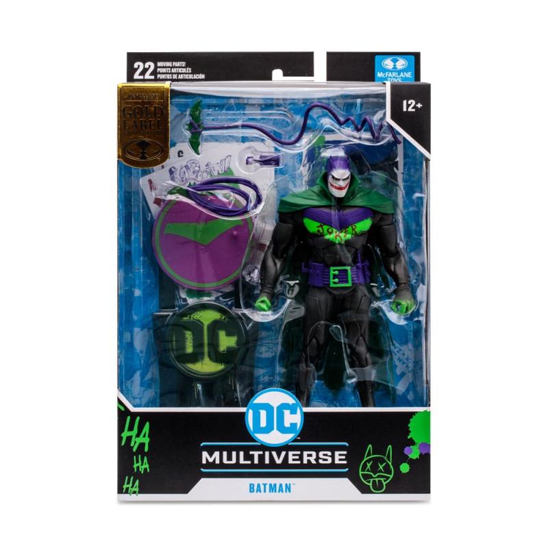 DC Multiverse Action Figure Batman (Batman: White Knight) (Jokerized) (Gold Label) 18 cm