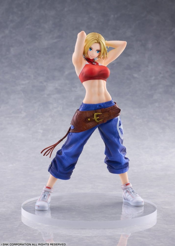 Fighting Girls Collection The King of Fighters XV PVC Figure 1/7 Blue Mary AmiAmi Limited Edition 26