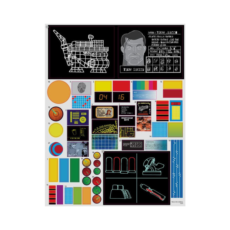 Batman: The Animated Series DC Direct Playset The Batcave 7