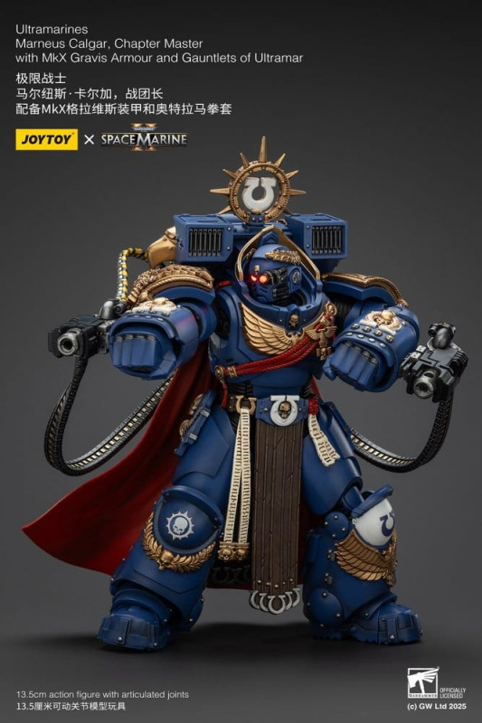 Warhammer 40,000 Action Figure Ultramarines Marneus Calgar, Chapter Master 14 cm 6