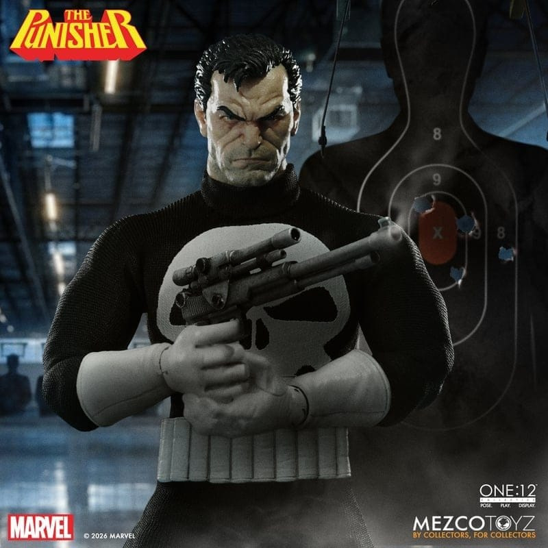 Marvel Comics One:12 Collective Action Figure 1/12 Punisher 17 cm 6