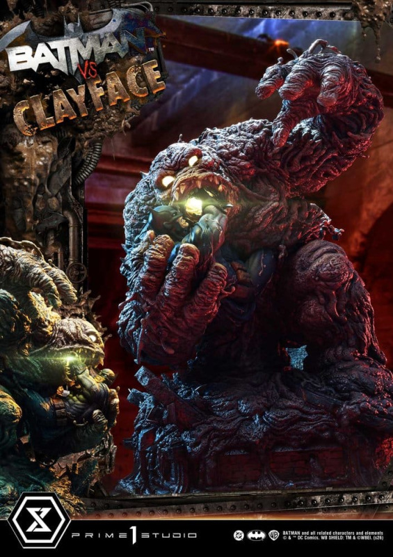 DC Comics Ultimate Premium Masterline Series Statue 1/4 Batman VS Clayface 83 cm 9