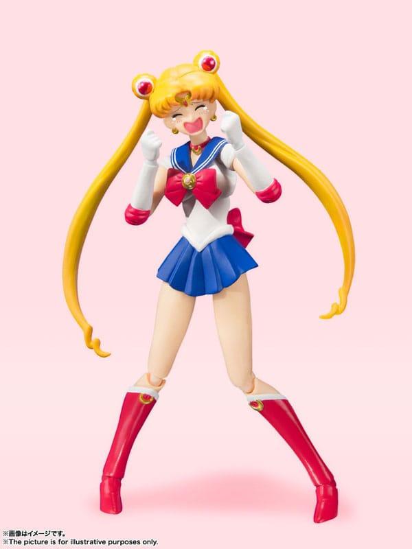 Sailor Moon S.H. Figuarts Action Figure Sailor Moon Animation Color Edition 14 cm